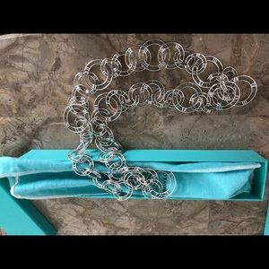 Tiffany co. ATLAS Link chain sterling silver 35.5”